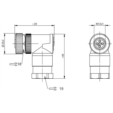 BCC M444-0000-1T-000-61X4A5-000 BALLUFF  - Codice di ordinazione: BCC0K82