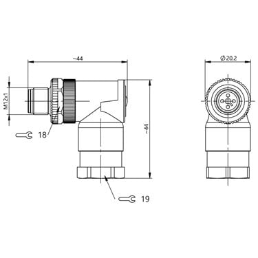 BCC M444-0000-2T-000-61X4A5-000 BALLUFF  - Código de orden: BCC0K80