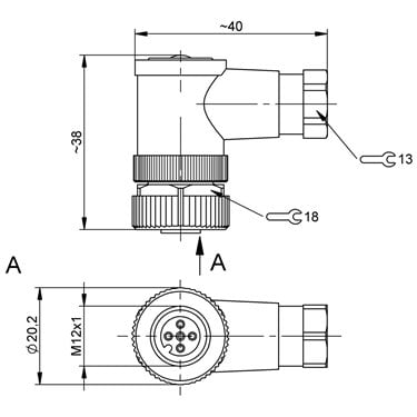 BCC M445-0000-1A-000-41X575-000 BALLUFF  - Código de orden: BCC06ZH