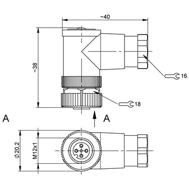 BCC M445-0000-1A-000-51X475-000 BALLUFF  - Código de orden: BCC06Y8