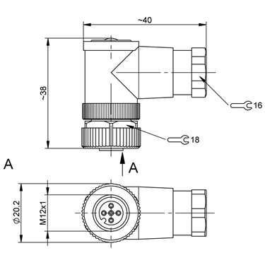 BCC M445-0000-1A-000-51X575-000 BALLUFF  - Codice di ordinazione: BCC06ZJ