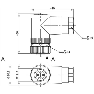 BCC M445-0000-1A-004-51X475-000 BALLUFF  - Codice di ordinazione: BCC0KW7