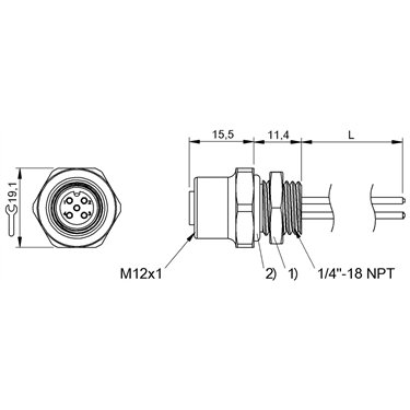 BCC M454-0000-1A-RN053-020 BALLUFF  - Codice di ordinazione: BCC0CWM