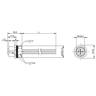 BCC M455-0000-1A-RM020-002 BALLUFF  - Part Number: BCC08M2