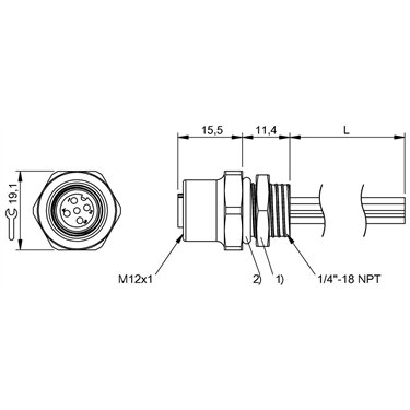 BCC M455-0000-1A-RN054-006 BALLUFF  - Codice di ordinazione: BCC0CZ6