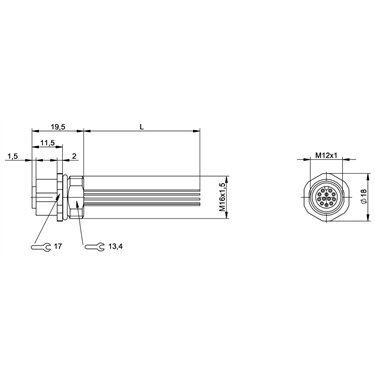 BCC M45C-0000-1A-RM081-005 BALLUFF  - Codice di ordinazione: BCC0E59