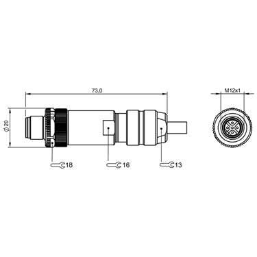 BCC M475-0000-2A-000-01X575-000 BALLUFF  - Codice di ordinazione: BCC086A