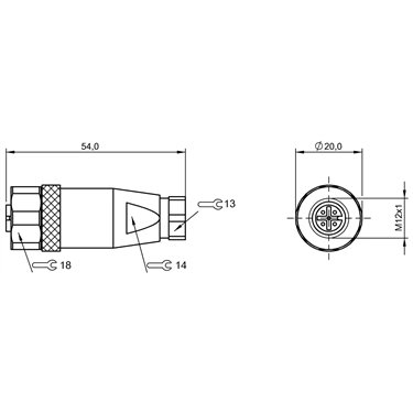 BCC S435-0000-1A-000-41X575-000 BALLUFF  - Codice di ordinazione: BCC097P