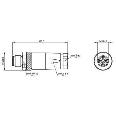 BCC S435-0000-2A-000-41X575-000 BALLUFF  - Código de orden: BCC097K