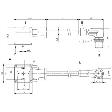 BCC VA04-M423-3E-664-PX0350-006 BALLUFF  - Codice di ordinazione: BCC04YJ