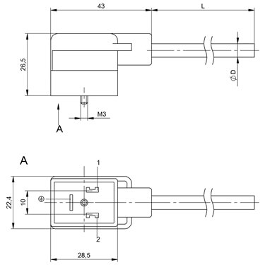 BCC VB23-0000-10-055-VX8350-050 BALLUFF  - Codice di ordinazione: BCC0403