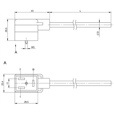 BCC VB43-0000-10-055-VX8350-100 BALLUFF  - Part Number: BCC0407