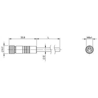BCC W314-0000-10-003-BW8434-020 BALLUFF  - Codice di ordinazione: BCC0FFA
