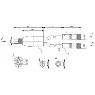 BCC W314-W313-W313-U2050-006 BALLUFF  - Part Number: BCC0EW8