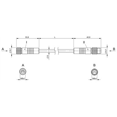 BCC W314-W314-30-304-SW0434-003 BALLUFF  - Part Number: BCC0EH7