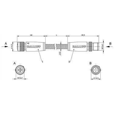 BCC W415-W414-3A-304-MW8434-035 BALLUFF  - Codice di ordinazione: BCC0HN9