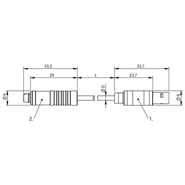 BCC Z003-020 BALLUFF  - Part Number: BCC04JW