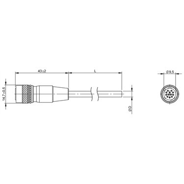 BCC Z032-0000-10-148-VS0CT4-050 BALLUFF  - Codice di ordinazione: BCC0KL6