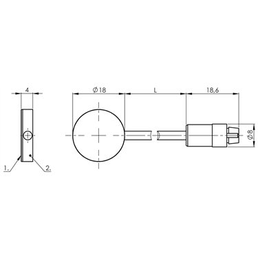 BCS D18T404-XXS50C-EP02-GZ01-002 BALLUFF  - Codice di ordinazione: BCS001C