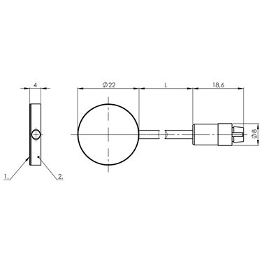 BCS D22T405-XXS10C-EP02-GZ01-002 BALLUFF  - Codice di ordinazione: BCS001F