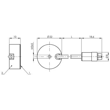 BCS D22T408-XXS10C-EP02-GZ01-002 BALLUFF  - Codice di ordinazione: BCS001H