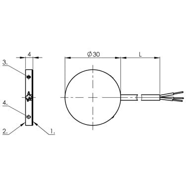 BCS D30T401-PSC15C-EP02 BALLUFF  - Codice di ordinazione: BCS003A