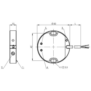 BCS D50OO02-YPC25C-EV02 BALLUFF  - Codice di ordinazione: BCS003K