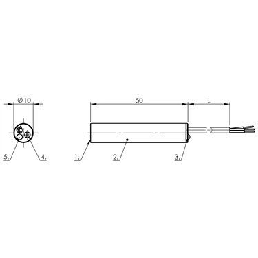 BCS G10T4H-PSM40C-EP02 BALLUFF  - Codice di ordinazione: BCS002T