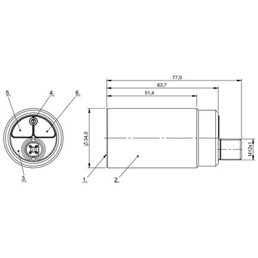 BCS G34OOI2-PSC15D-S04K BALLUFF  - Part Number: BCS00UJ