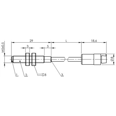 BCS M05T4C-XXS10C-EP02-GZ01-002 BALLUFF  - Codice di ordinazione: BCS0011