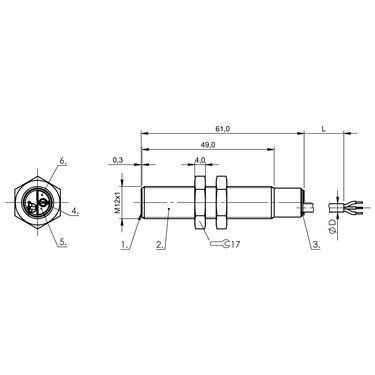 BCS M12B4I1-PSC40D-EP02 BALLUFF  - Codice di ordinazione: BCS00R4