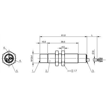 BCS M12BBG1-PSC80H-EP02 BALLUFF  - Codice di ordinazione: BCS00R0