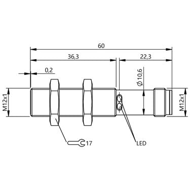 BCS M12K4D2-GOM50C-S04G BALLUFF  - Codice di ordinazione: BCS017L