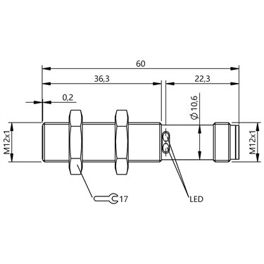 BCS M12K4D2-PIM50C-S04G BALLUFF  - Codice di ordinazione: BCS017M