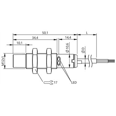 BCS M12K4G1-GOM80G-EP02 BALLUFF  - Codice di ordinazione: BCS0178