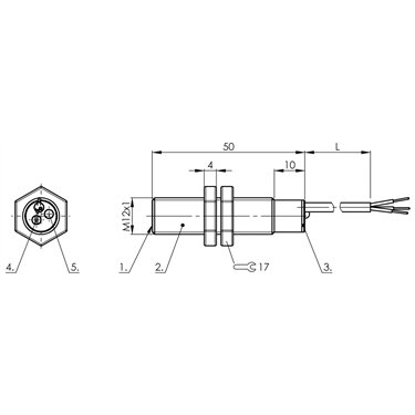 BCS M12T4G1-PSM40C-EP02 BALLUFF  - Codice di ordinazione: BCS002Z