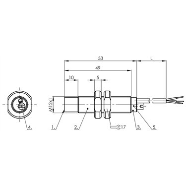 BCS M12TTG1-PSM80G-ET02 BALLUFF  - Codice di ordinazione: BCS006Z