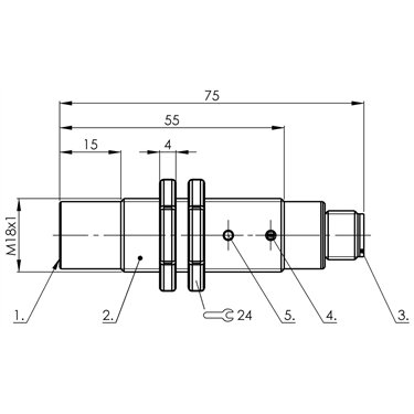BCS M18T4G2-PSC15G-S04G BALLUFF  - Codice di ordinazione: BCS006A