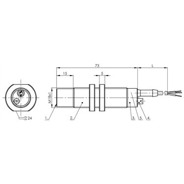 BCS M18TTI2-POCFAG-AT02 BALLUFF  - Codice di ordinazione: BCS008C