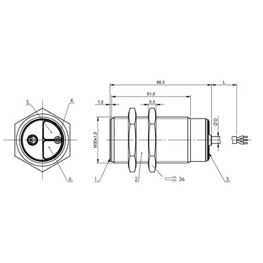 BCS M30B4I1-PSC15D-EP02 BALLUFF  - Codice di ordinazione: BCS00N2