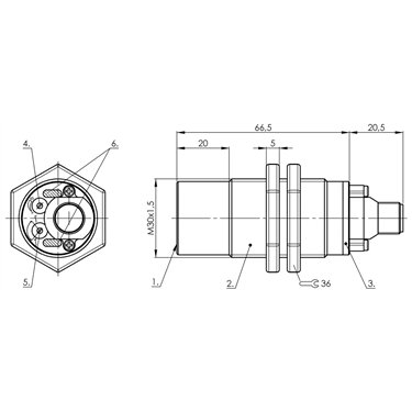 BCS M30BBM2-PPCFAG-S04G BALLUFF  - Codice di ordinazione: BCS007Y