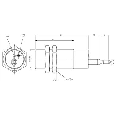 BCS M30KN2-UOT15G-AV02 BALLUFF  - Codice di ordinazione: BCS000U
