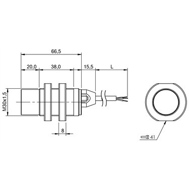 BCS M30TTM3-PSC30G-EP02 BALLUFF  - Codice di ordinazione: BCS00F5