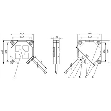 BCS Q40BBAA-GPC20C-EP02 BALLUFF  - Codice di ordinazione: BCS00TR