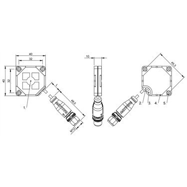 BCS Q40BBAA-PSICFHC-EP00,3-GS04 BALLUFF  - Codice di ordinazione: BCS018A