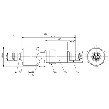 BCS S04K501-PICFNG-S04G-T50 BALLUFF  - Codice di ordinazione: BCS011E
