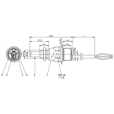 BCS S44KK01-GPCFNG-EP02 BALLUFF  - Codice di ordinazione: BCS0102