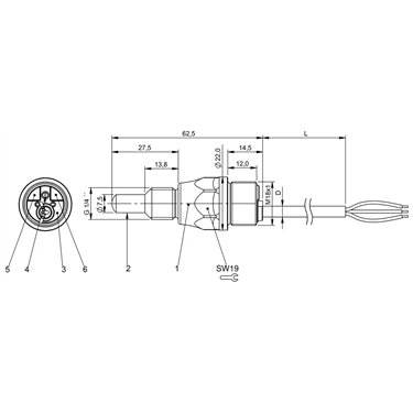 BCS S44KK02-GPCFNG-EP02 BALLUFF  - Codice di ordinazione: BCS0103