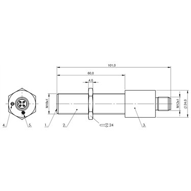BCS Z01A403-PSC15G-S04G-505 BALLUFF  - Codice di ordinazione: BCS00EL