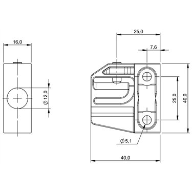 BES 12,0-KB-2 BALLUFF  - Código de orden: BAM00C7